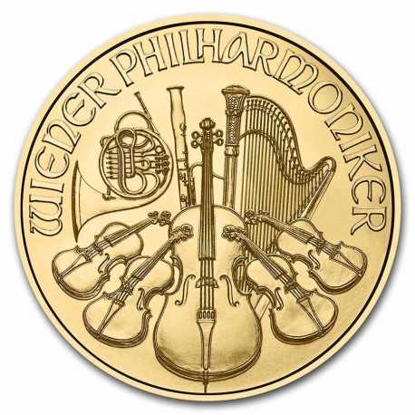 Austrian Vienna Philharmonic 1/2 oz Gold 2023